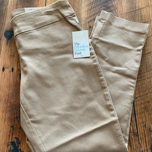 Women’s Stretch Pants - Size 8 Petite Regular - Beige - Croft and Barrow
